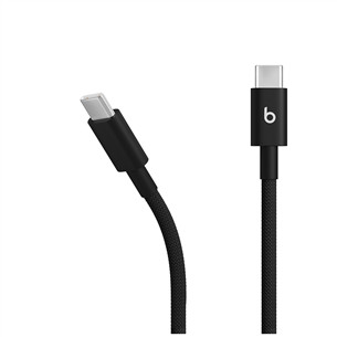 Laidas Beats USB-C Woven Cable, 1,5 m, juodas
