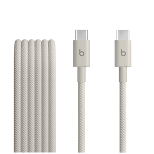 Laidas Beats USB-C Woven Cable, 1,5 m, pilkas MDGD4ZM/A
