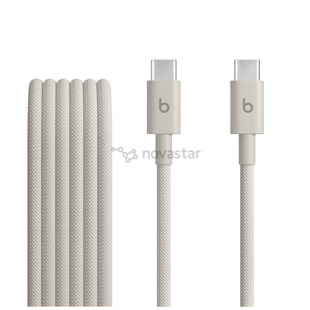 Laidas Beats USB-C Woven Cable, 1,5 m, pilkas