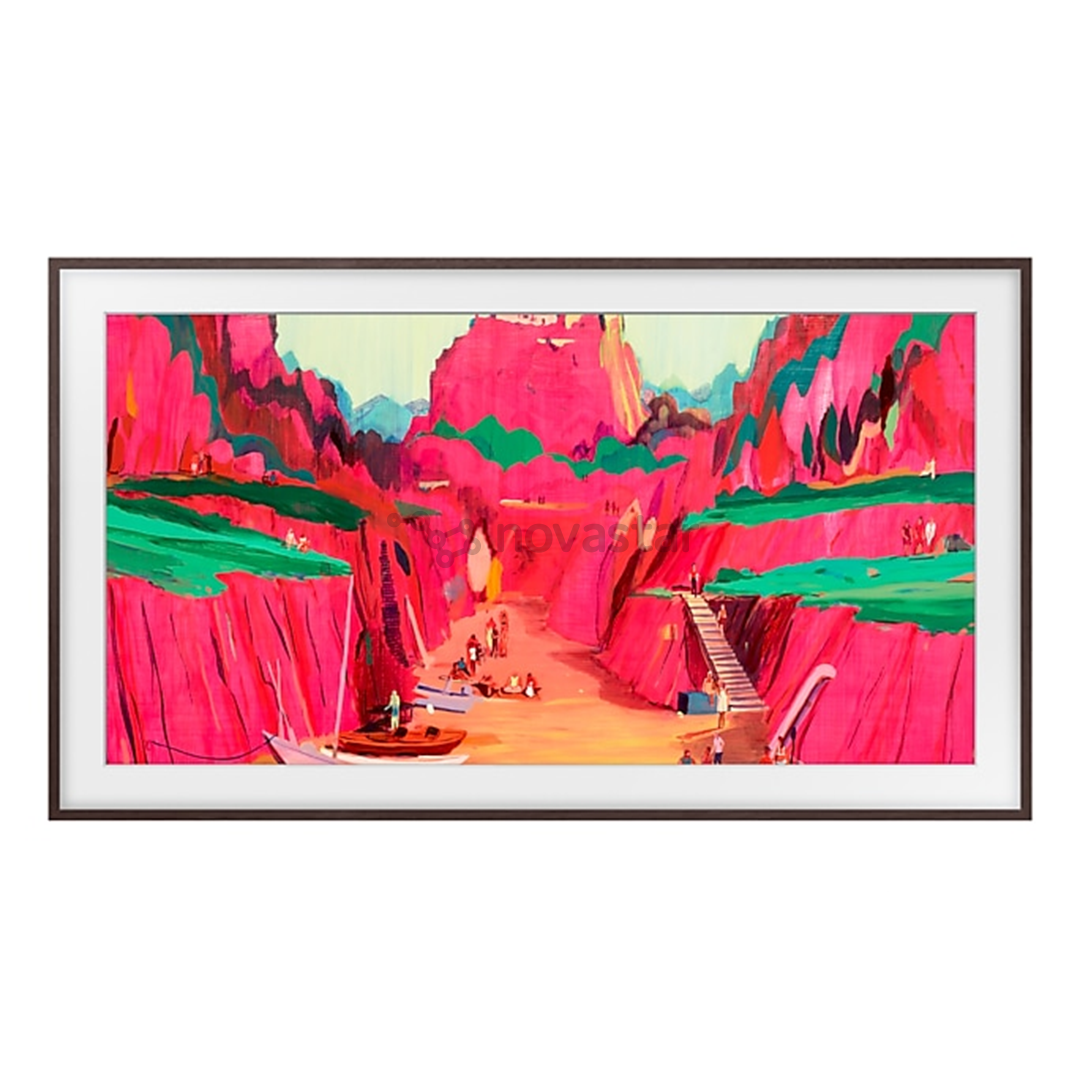 Samsung The Frame, 65'', brown - Customizable TV frame