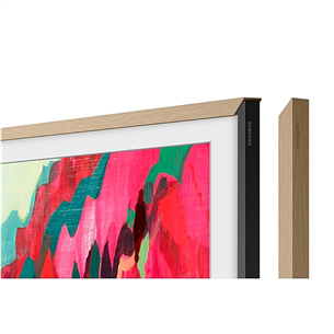 Samsung The Frame, 65'', teak - Customizable TV frame VG-SCFF65TKBXC