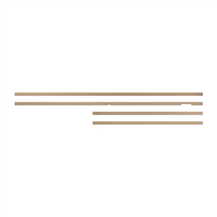 Samsung The Frame, 65'', teak - Customizable TV frame