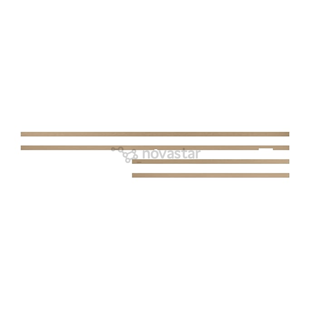 Samsung The Frame, 65'', teak - Customizable TV frame