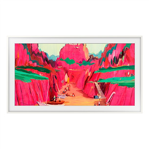 Televizoriaus rėmelis Samsung The Frame, 85'', baltas