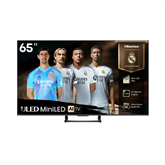 Hisense U7Q, 65'', 4K UHD, Mini LED, black - TV
