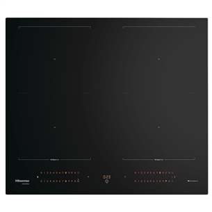 Hisense, ширина 59,5 см, черный - Интегрируемая индукционная варочная панель HI6443BSCWF