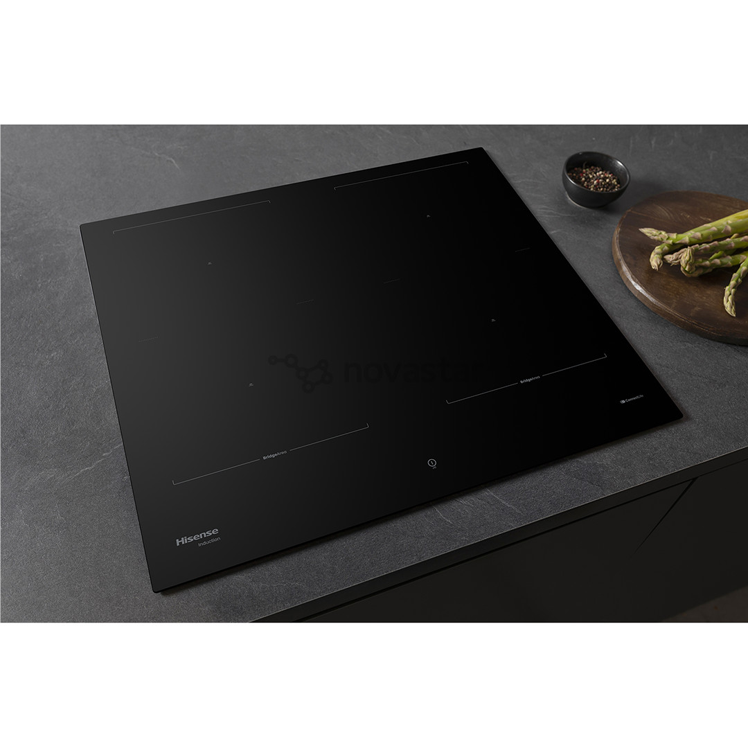 Hisense, width 59.5 cm, black - Built-in induction hob
