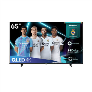 Hisense E7Q, 65'', 4K UHD, QLED, juodas - Televizorius