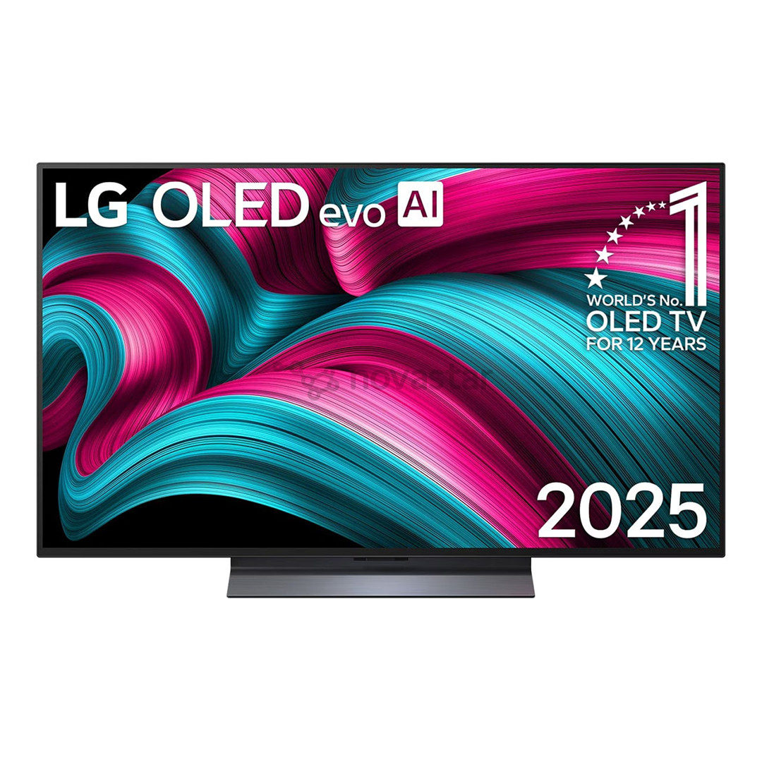 LG OLED evo AI C5, 48'', 4K UHD, OLED, black - TV