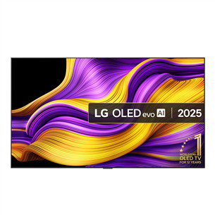 LG OLED evo AI G5, 77'', 4K UHD, OLED, черный - Телевизор OLED77G51LW.AEU