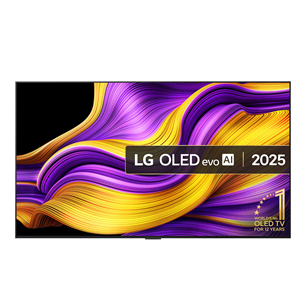 LG OLED evo AI G5, 65'', 4K UHD, OLED, black - TV OLED65G51LW.AEU
