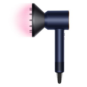 Dyson Supersonic Curly+Coily, 1600 Вт, синий/медный - Фен