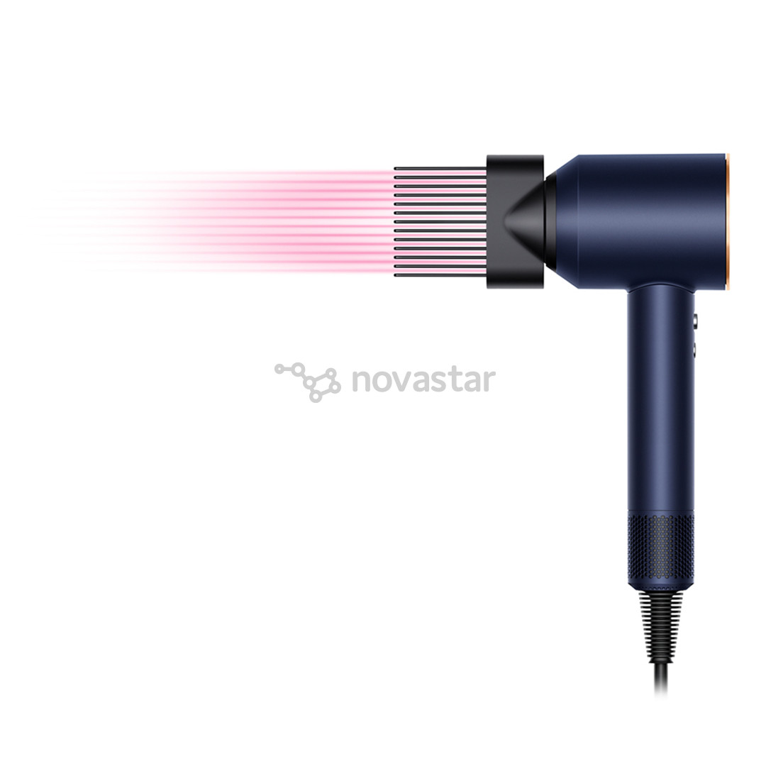 Dyson Supersonic Curly+Coily, 1600 W, mėlynas/vario spalvos - Plaukų džiovintuvas