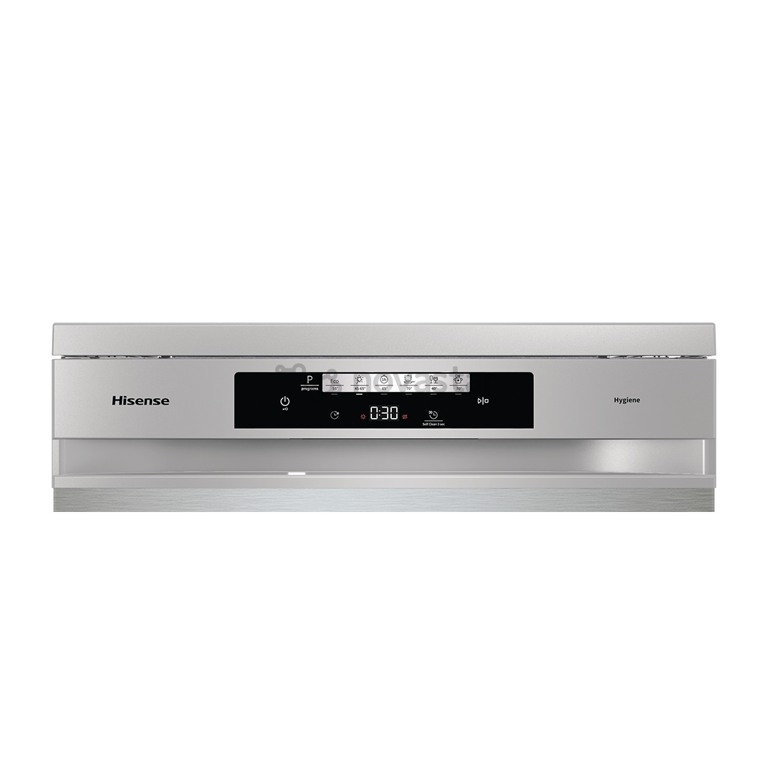 Hisense, 16 komplektų talpa, plotis 60 cm, pilka - Indaplovė