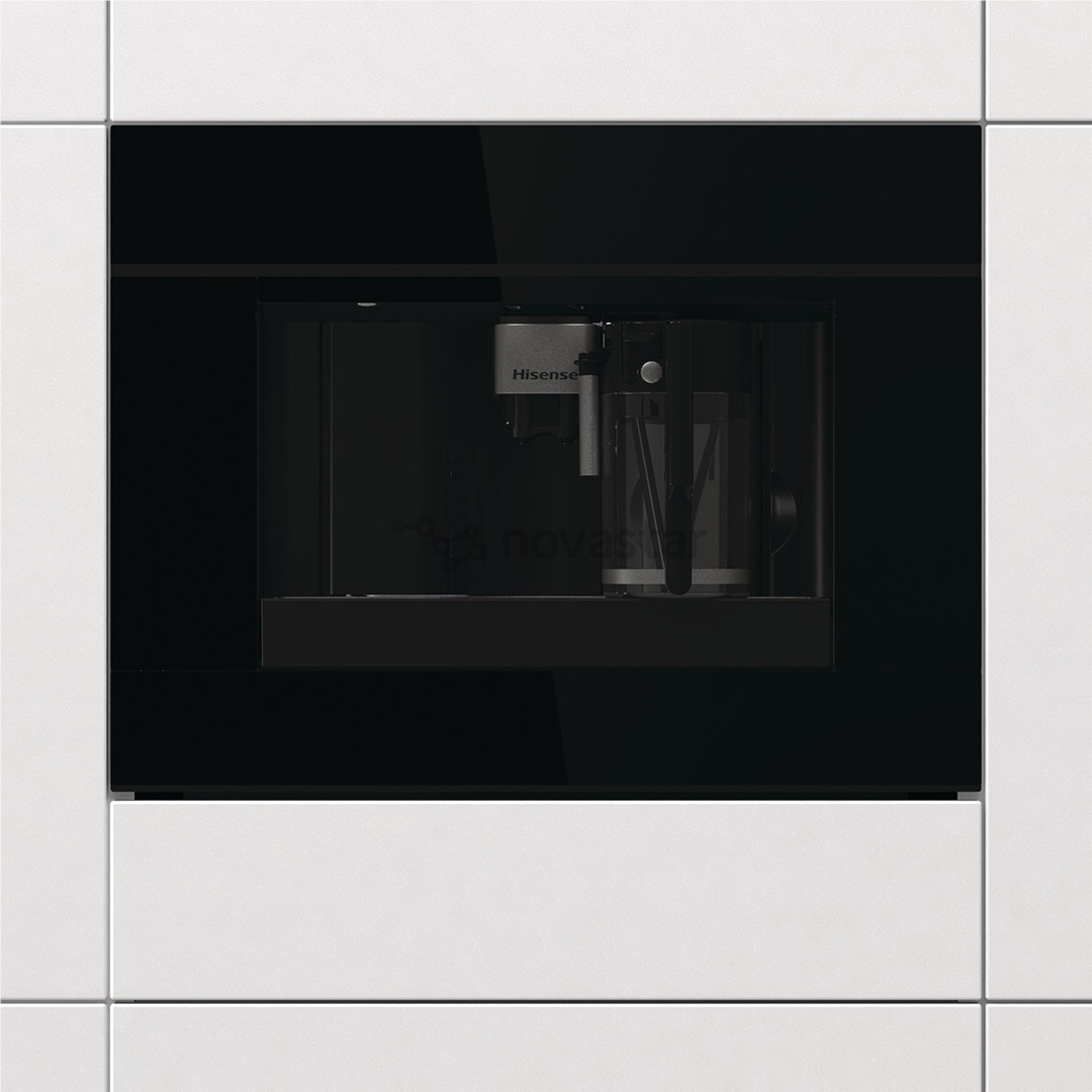 Hisense, черный - Интегрируемая кофемашина