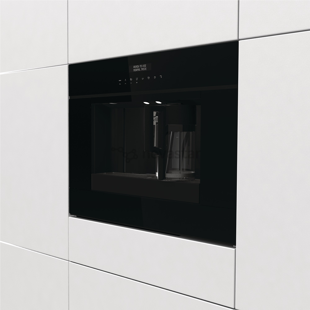 Hisense, black - Built-in espresso machine