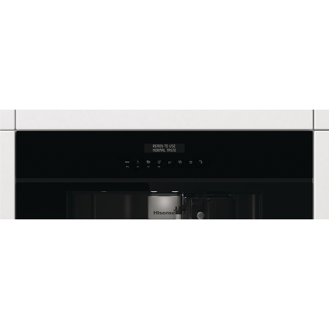 Hisense, black - Built-in espresso machine