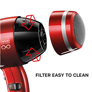 Valera Swiss Power4ever, 2400 Вт, красный - Фен