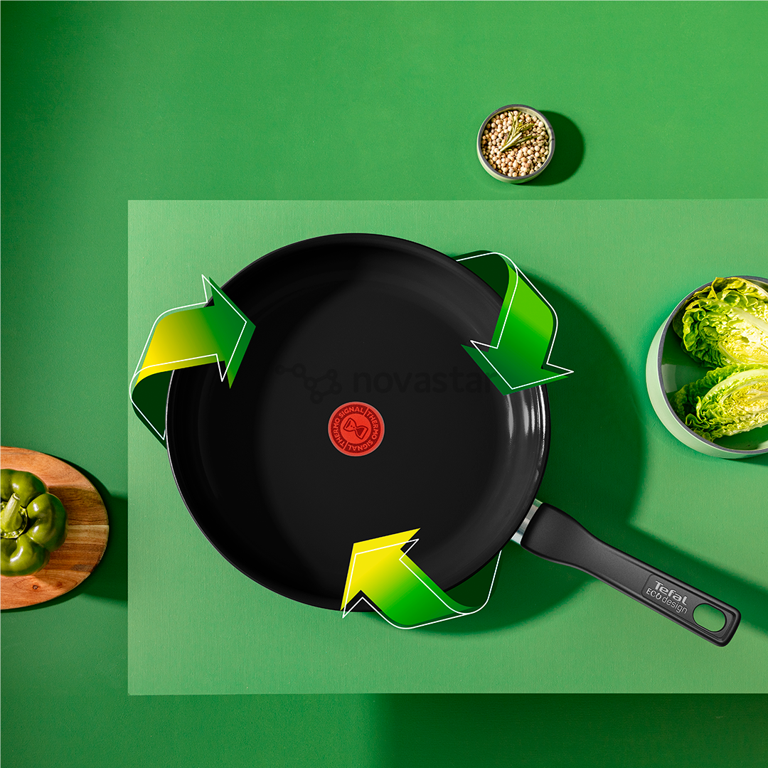 Tefal Renew, 28 cm, juoda - Keptuvė