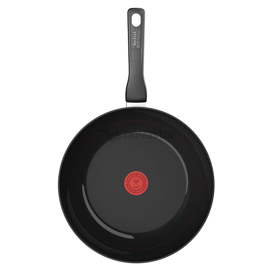 Tefal Renew, 28 cm, black - Wok pan
