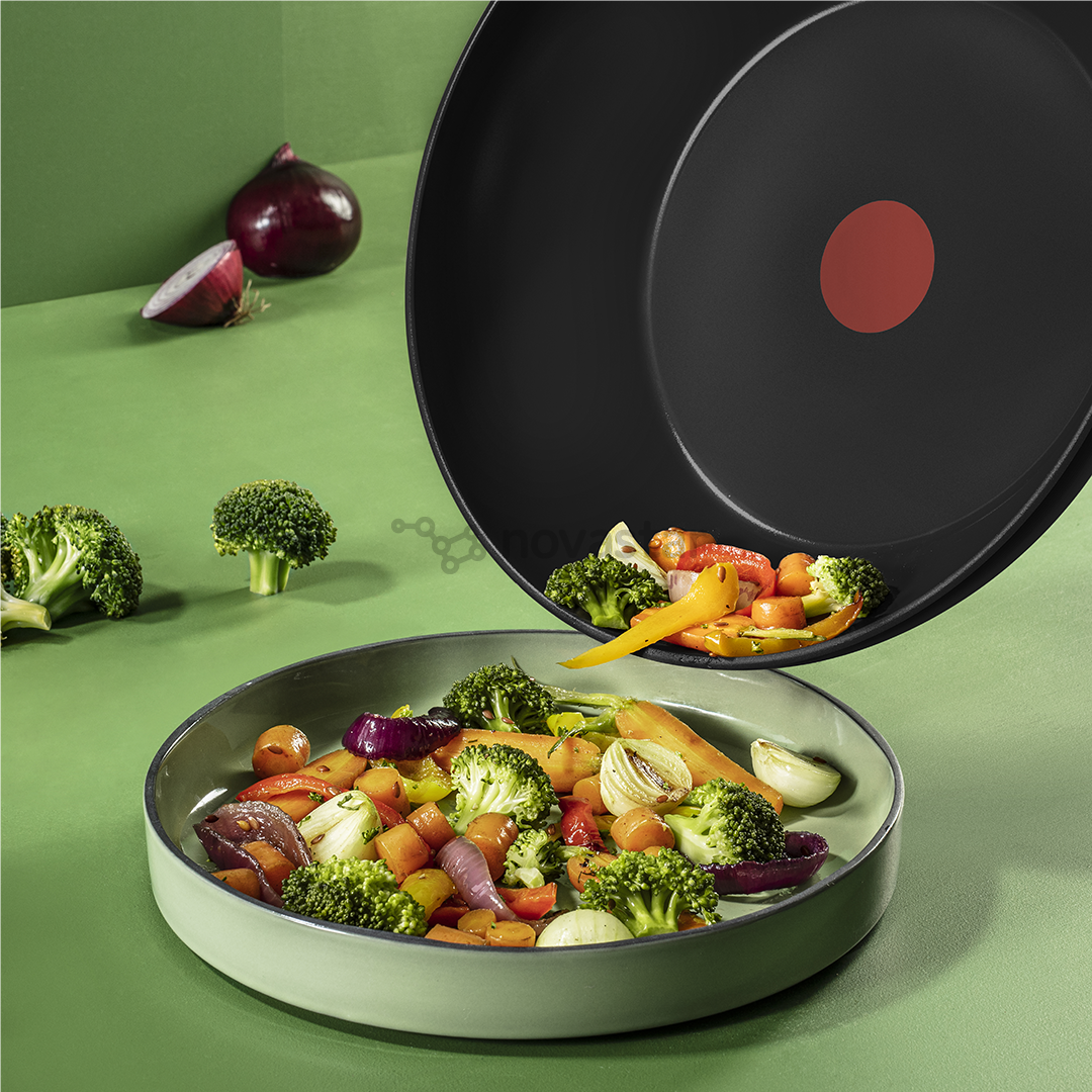 Tefal Renew, 28 cm, black - Wok pan