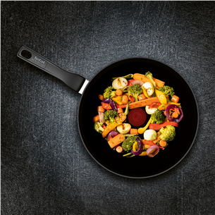 Tefal Renew, 28 cm, black - Wok pan