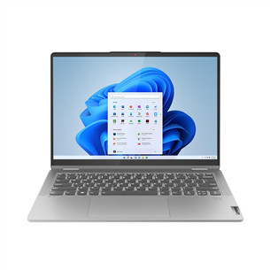 Lenovo IdeaPad Flex 5 14ABR8, 14'', WUXGA, Ryzen 7, 16 GB, 512 GB, ENG, pilkas - Nešiojamasis kompiuteris 82XX00GXLT