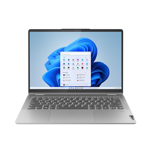 Lenovo IdeaPad Flex 5 14ABR8, 14'', WUXGA, Ryzen 7, 16 GB, 512 GB, ENG, pilkas - Nešiojamas kompiuteris 82XX00GXLT