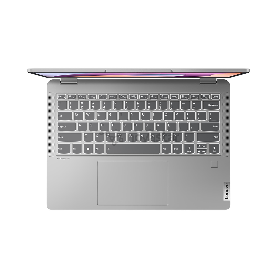 Lenovo IdeaPad Flex 5 14ABR8, 14'', WUXGA, Ryzen 7, 16 GB, 512 GB, ENG, pilkas - Nešiojamas kompiuteris