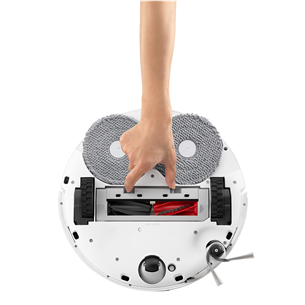 Roborock QRevo Curv, wet & dry, baltas - Dulkių siurblys robotas