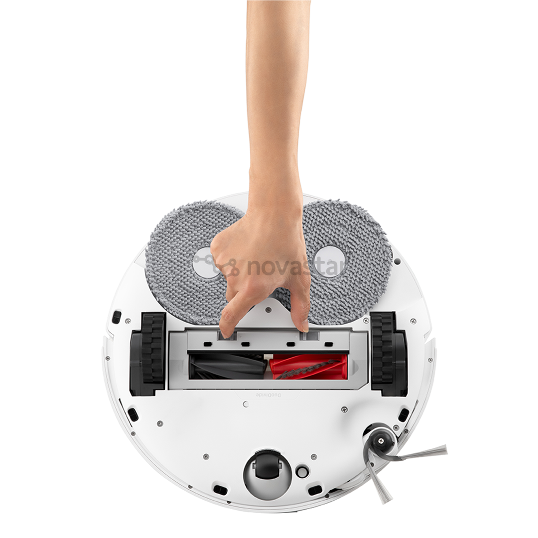 Roborock QRevo Curv, wet & dry, baltas - Dulkių siurblys robotas