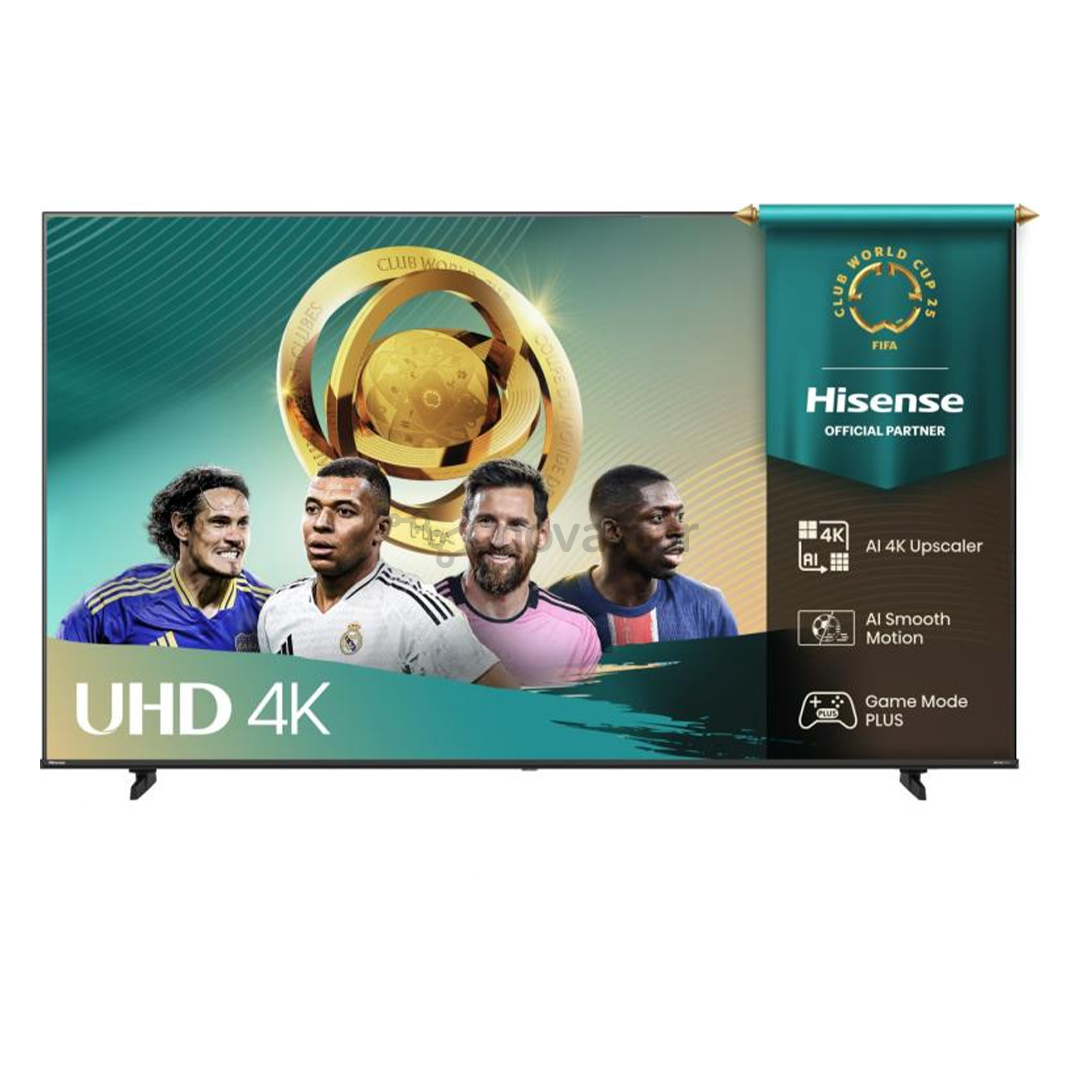 Hisense A6Q, 85'', 4K UHD, LED LCD, black - TV