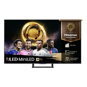 Hisense E8Q, 65'', 4K UHD, ULED, Mini LED, black - TV 65E8Q