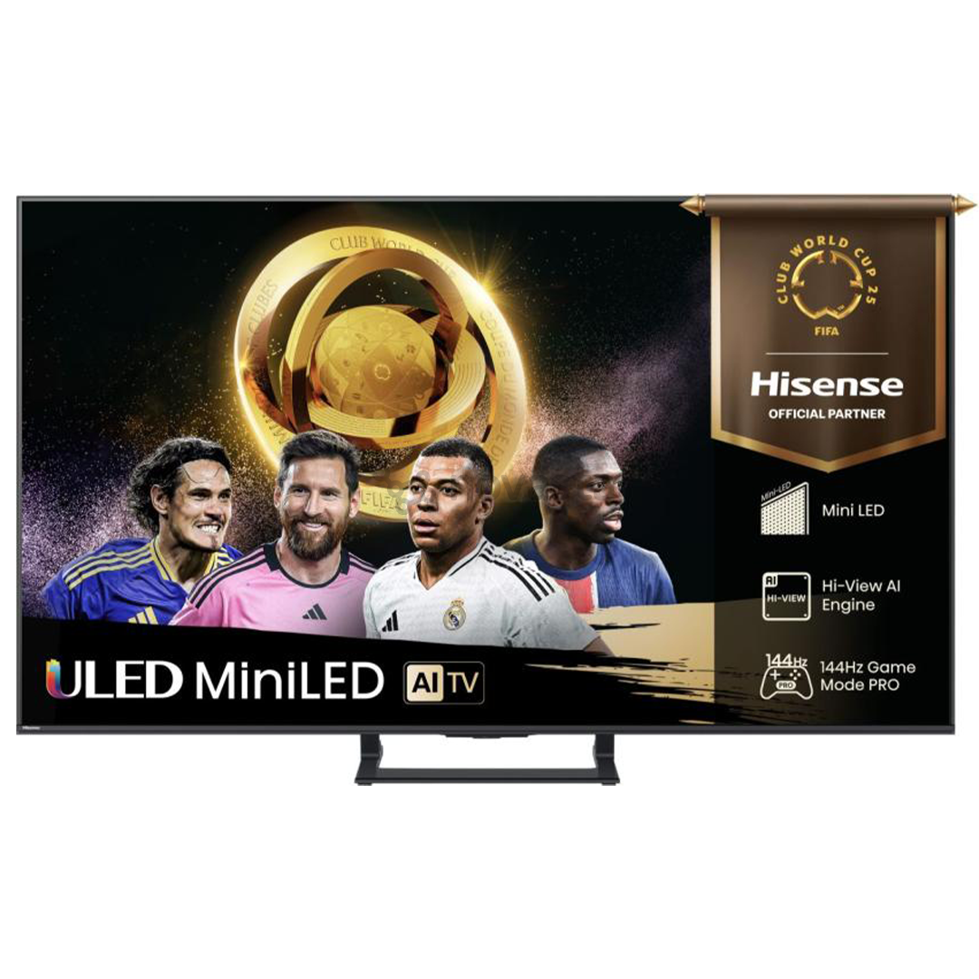 Hisense E8Q, 75'', 4K UHD, ULED, Mini LED, black - TV