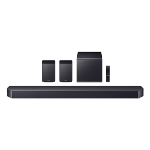 Samsung Q-Series HW-Q990F, 11.1.4, juoda - Garso sistema HW-Q990F/EN