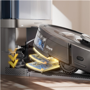 Shark PowerDetect NeverTouch, сухая и влажная уборка, черный - Робот-пылесос