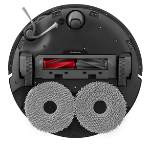 Roborock Q Revo Edge 5V1, wet & dry, juodas - Dulkių siurblys robotas