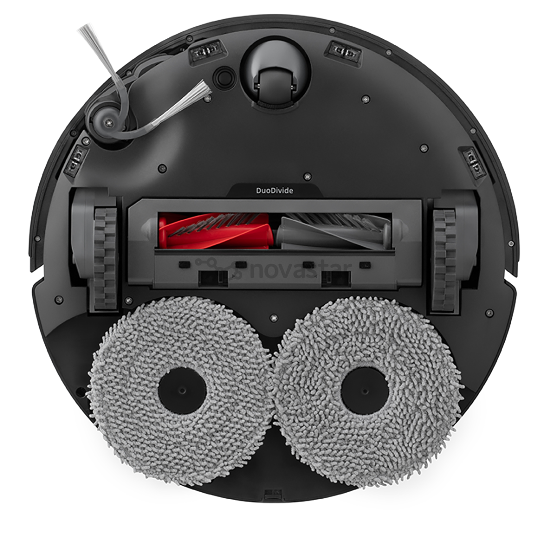 Roborock Q Revo Edge 5V1, wet & dry, juodas - Dulkių siurblys robotas