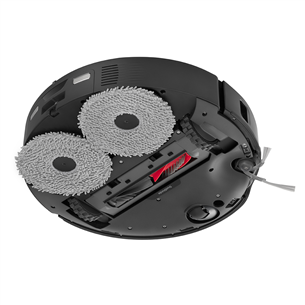 Roborock Q Revo Edge 5V1, wet & dry, juodas - Dulkių siurblys robotas
