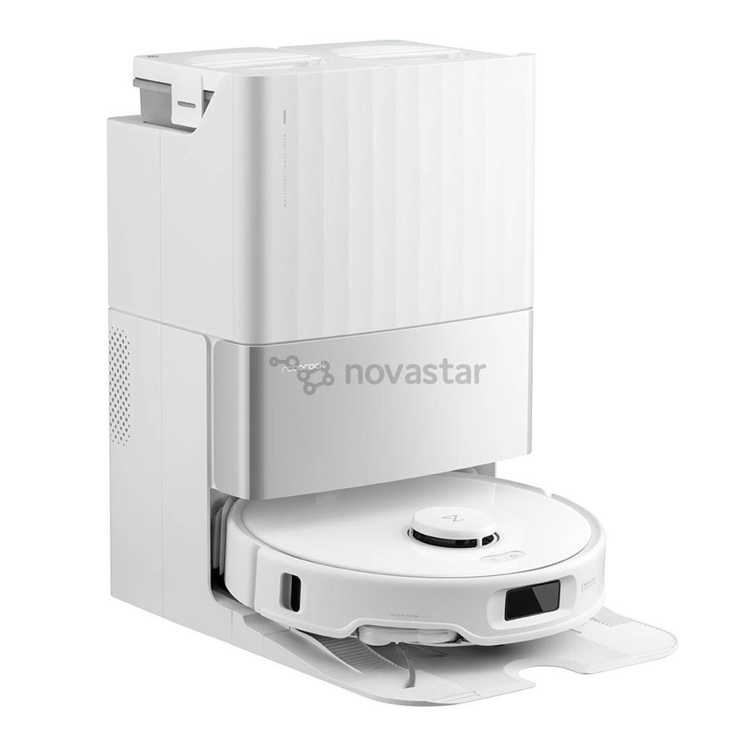 Roborock Q Revo Edge 5V1, wet & dry, white - Robot vacuum cleaner