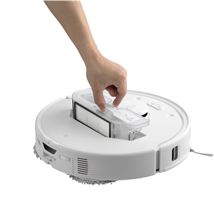 Roborock Q Revo Edge 5V1, wet & dry, white - Robot vacuum cleaner