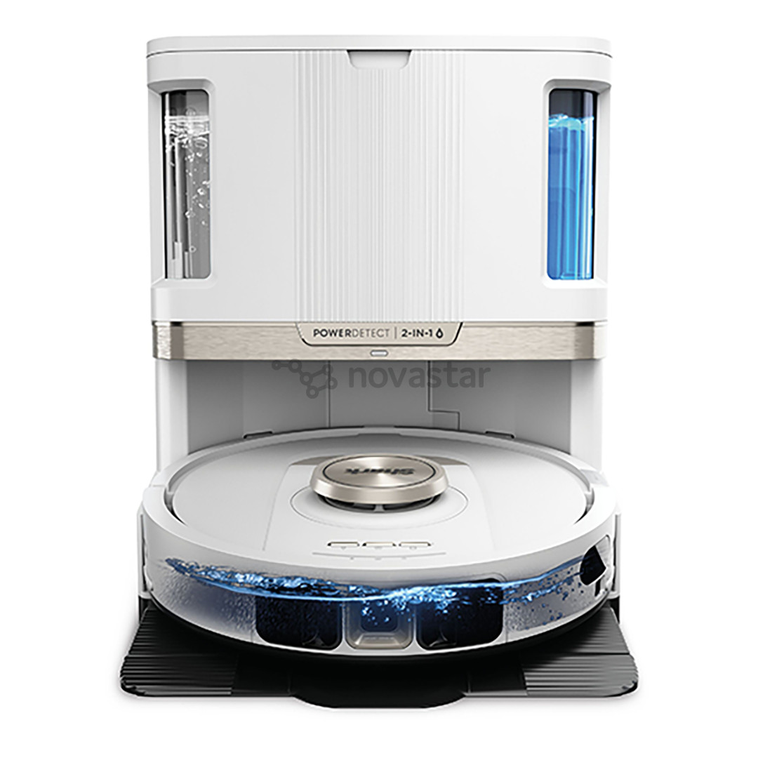 Shark PowerDetect NeverTouch Pro, сухая и влажная уборка, белый - Робот-пылесос