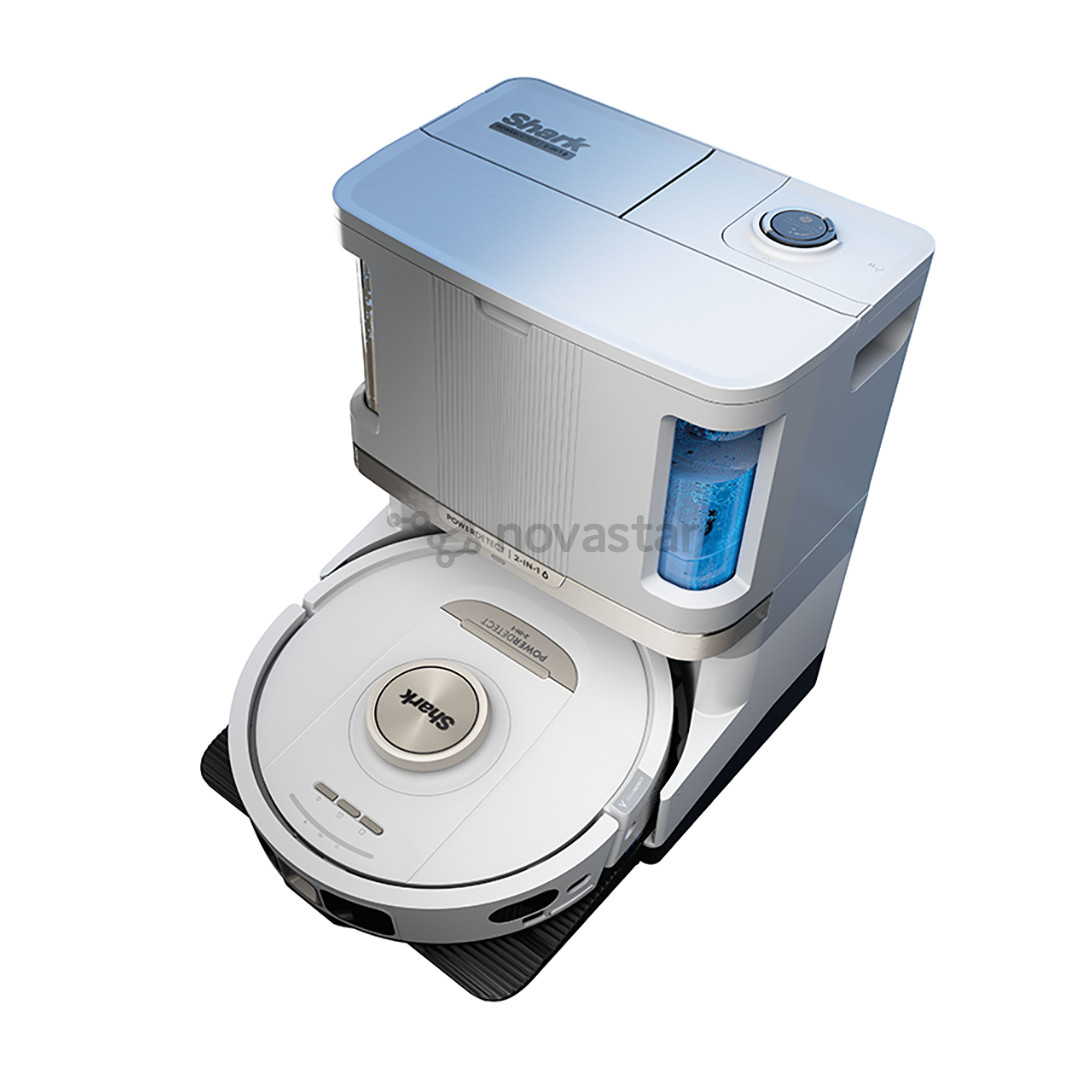Shark PowerDetect NeverTouch Pro, сухая и влажная уборка, белый - Робот-пылесос
