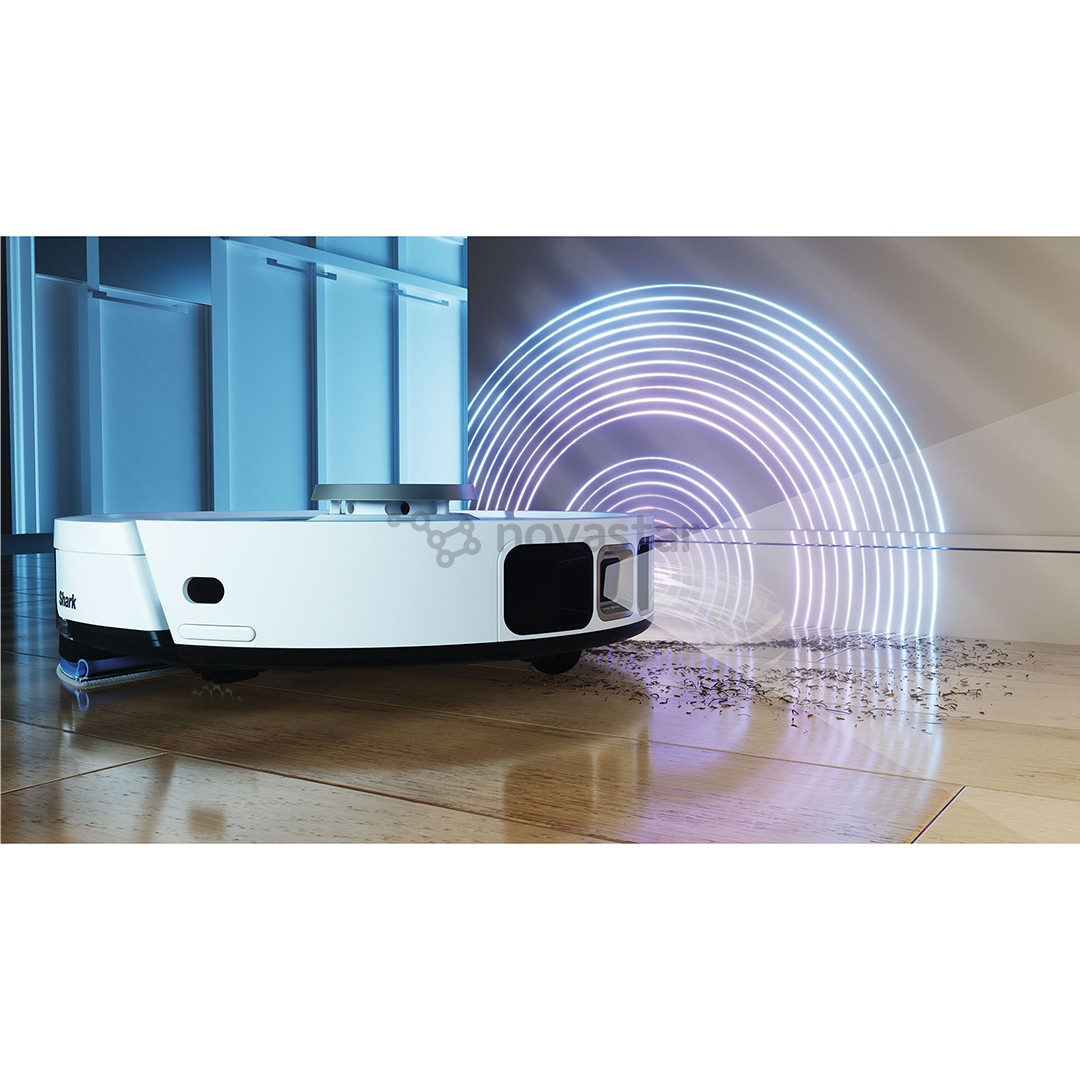 Shark PowerDetect NeverTouch Pro, сухая и влажная уборка, белый - Робот-пылесос