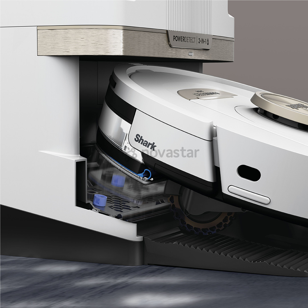 Shark PowerDetect NeverTouch Pro, сухая и влажная уборка, белый - Робот-пылесос