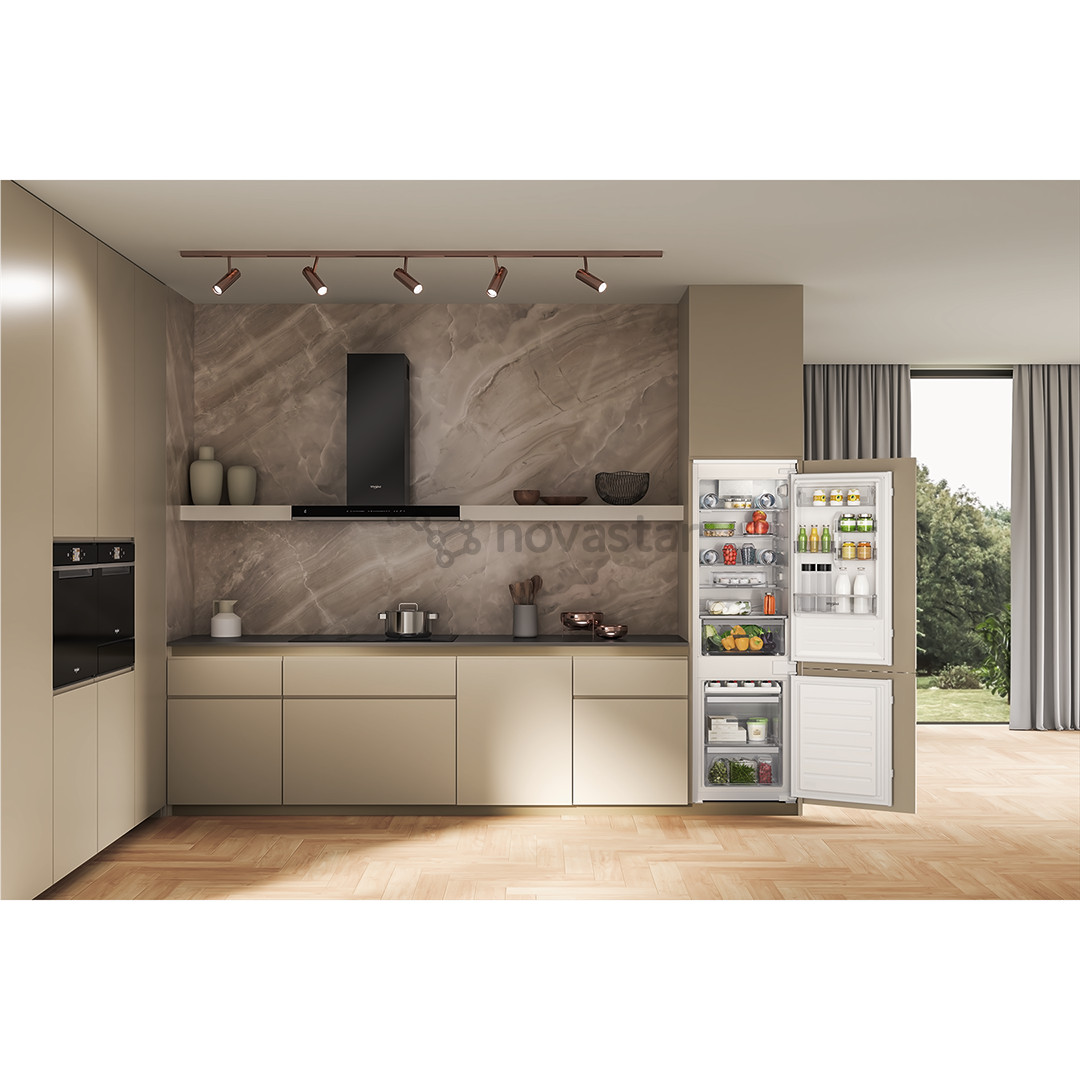 Whirlpool, 268 L, aukštis 177 cm - Įmontuojamas šaldytuvas