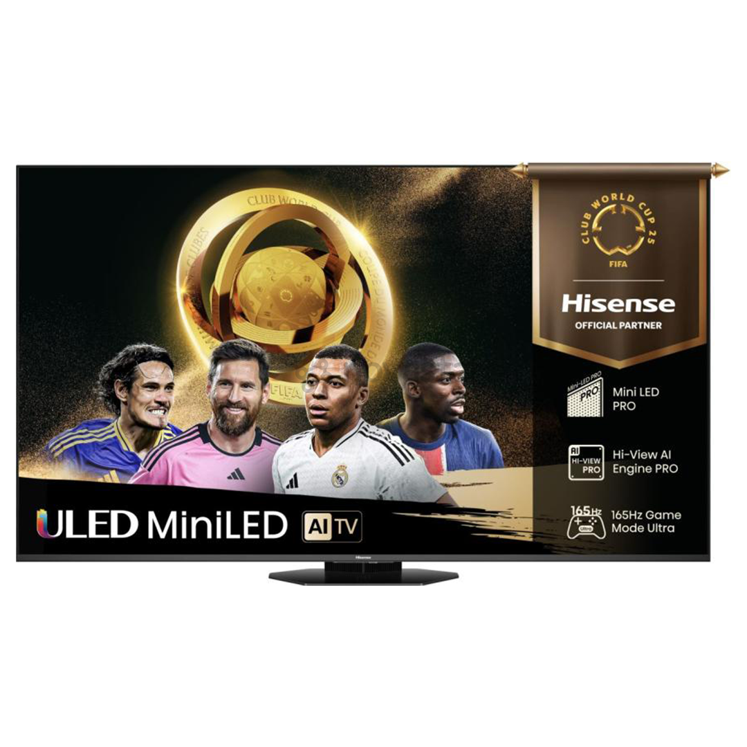 Hisense U8Q, 55'', 4K UHD, ULED, Mini LED, black - TV