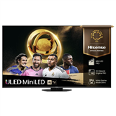 Hisense U8Q, 65'', 4K UHD, ULED, Mini LED, black - TV