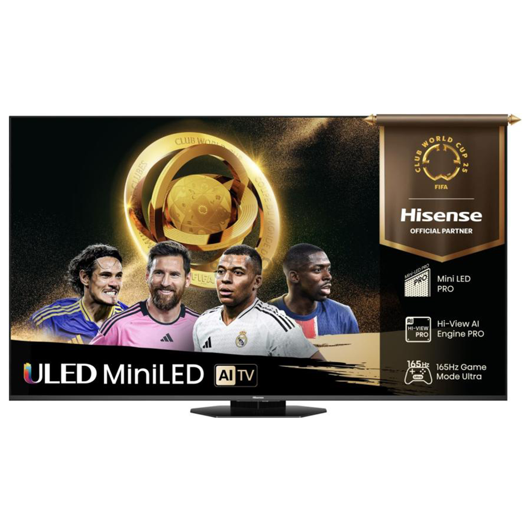 Hisense U8Q, 65'', 4K UHD, ULED, Mini LED, black - TV