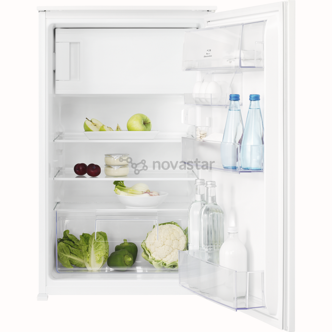 Electrolux, 124 л, высота 88 см - Интегрируемый холодильник